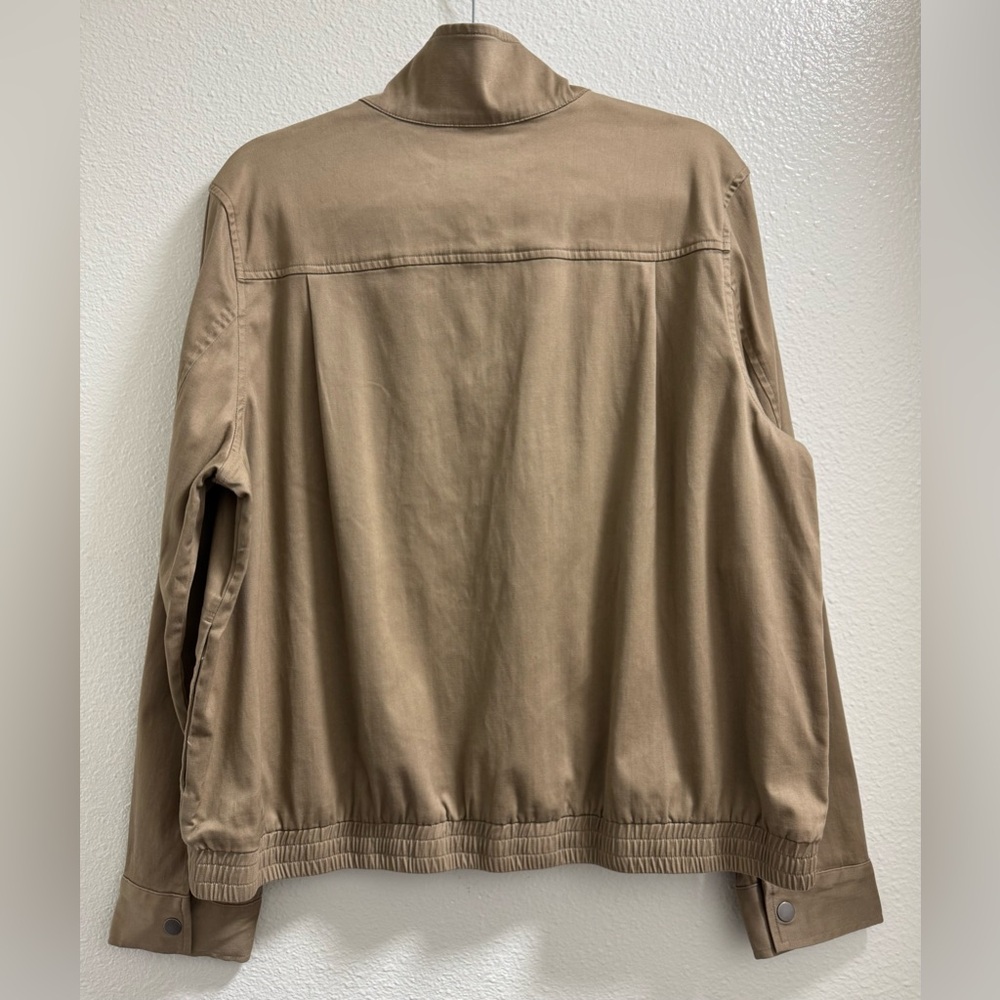 Pendleton Malin Jacket Mock Neck Button Front Poc… - image 2